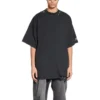 3B Sports Icon Opravené tričko v nadměrné velikosti „Washed Black“ 704056TMVA59034