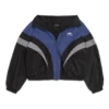 3B Sports Icon – tepláková bunda s odhalenými rameny „Black Blue“ 790756TMO101000