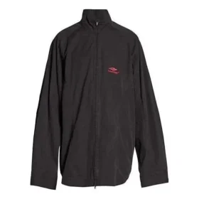 3B Sports Icon Zip-Up Tracksuit Shirt „Black Red“ 720158TKO481000