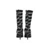 80mm kozačky ze spandexu s logem Monogram „Black“ 549784W1P601264