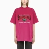 B Oversized tričko Authentic Vintage Jersey „Pink“ 694576TMVA95566