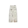Baggy kalhoty s graffiti „Grey“ 745223TBP475411