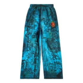 Baggy tepláky Skater Graffiti „Blue Sky“ 740028TOVA84900