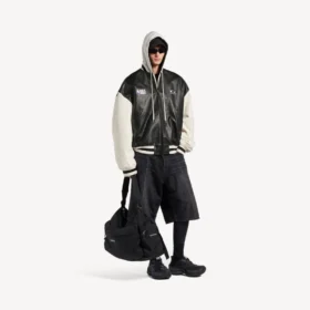 Balenciaga | univerzitní bunda z kolekce pro NBA v černé/bílé barvě