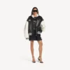 Balenciaga | univerzitní bunda z kolekce pro NBA v černé/bílé barvě
