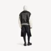 Balenciaga | univerzitní bunda z kolekce pro NBA v černé/bílé barvě