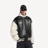 Balenciaga | univerzitní bunda z kolekce pro NBA v černé/bílé barvě