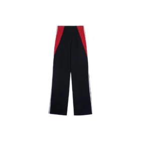 Balenciaga x adidas Fleecové volné tepláky „Black White Red“ 723970TNVN56278
