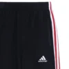 Balenciaga x adidas Fleecové volné tepláky „Black White Red“ 723970TNVN56278