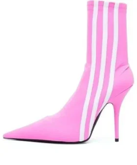 Balenciaga x adidas originals Kotníkové boty Knife 110 mm „Pink“ 724073W2ES15090