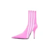 Balenciaga x adidas originals Kotníkové boty Knife 110 mm „Pink“ 724073W2ES15090