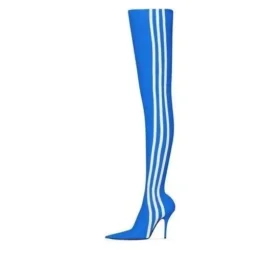 Balenciaga x adidas originals kotníkové boty Knife „Blue“ 724074W2ES14090