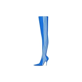 Balenciaga x adidas originals kotníkové boty Knife „Blue“ 724074W2ES14090