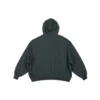 Balenciaga x adidas Oversized mikina s kapucí a logem „Green White“ 712396TNVA93775