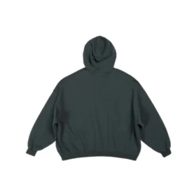 Balenciaga x adidas Oversized mikina s kapucí a logem „Green White“ 712396TNVA93775