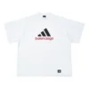 Balenciaga x adidas Oversized tričko „White“ 731769TNVA69065