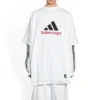 Balenciaga x adidas Oversized tričko „White“ 731769TNVA69065