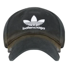 Balenciaga x adidas Trefoil Kšiltovka s logem Balenciaga „Black White“ 723749410B21077