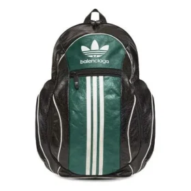 Balenciaga x adidas Velký batoh „Black Green“ 721685210LZ1063