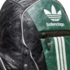 Balenciaga x adidas Velký batoh „Black Green“ 721685210LZ1063