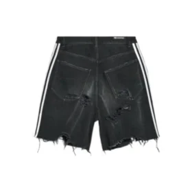 Balenciaga x adidas volné šortky „Black“ 724840TNW541129