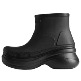 Balenciaga x Crocs Kotníkové boty „Black“ 713679W1S8E1000