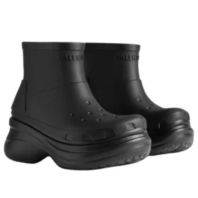 Balenciaga x Crocs Kotníkové boty „Black“ 713679W1S8E1000