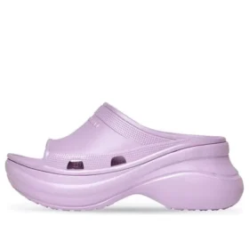 Balenciaga x Crocs – plážové pantofle „Light Purple“ 677389W1S8E5600