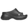 Balenciaga x Crocs – sandály Pool Slide „Black“ 677389W1S8E1000