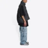 Balenciaga x Gucci The Hacker Project Hacker Cocoon Puffer Gilet vesta „Black“ 681884TLO531269