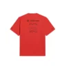 Balenciaga x PlayStation Crossover FW21 PS5 s geometrickým vzorem písmen abecedy, krátký rukáv, unisex, červené 651795TKVF36552