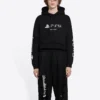 Balenciaga x PlayStation Unisex FW21 s potiskem, černé 657034TKVF41070