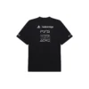Balenciaga x PlayStation – unisexové tričko s krátkým rukávem a potiskem s geometrickým vzorem písmen abecedy pro PS5, černé 651795TKVF31070