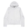 Balenciaga x Puma Přiléhavá tepláková bunda s kapucí „White“ 846990TTVA49060