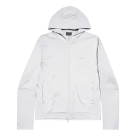 Balenciaga x Puma Přiléhavá tepláková bunda s kapucí „White“ 846990TTVA49060