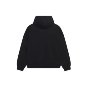 Balenciaga x THE SIMPSONS Bavlněná mikina s kapucí, volný střih „Black“ 674986TLVG81000