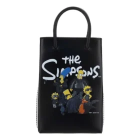 Balenciaga x The Simpsons Mini nákupní taška „Black“ 59382623VBN1000