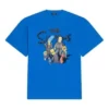 Balenciaga x The Simpsons Oversized tričko „Blue“ 676589TLVG74210