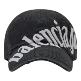 Baseballová čepice s diagonálním logem „Black White“ 680738410B21077