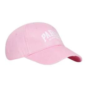 Baseballová čepice s logem Paříže „Light Pink White“ 680748410B20697
