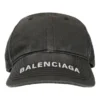 Baseballová čepice s logem z vypraného Denimu „Černá/Bílá“ 617160-4A2B4-1077
