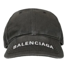 Baseballová čepice s logem z vypraného Denimu „Černá/Bílá“ 617160-4A2B4-1077