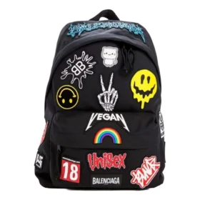 Batoh Explorer s herními nášivkami „Black“ 656326-2JMXX-1000