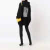 Bavlněná mikina s kapucí Barcode „Black“ 651799TKVE61070
