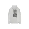 Bavlněná mikina s kapucí Barcode „Grey“ 651799TKVE68174