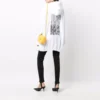 Bavlněná mikina s kapucí Barcode „White“ 651799TKVE69040
