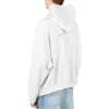 Bavlněná mikina s kapucí BB Corp „White“ 713677TOVP19081