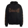 Bavlněná mikina s kapucí Heavy Metal „Washed Black“ 739024-TOVD8-1055