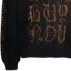 Bavlněná mikina s kapucí Heavy Metal „Washed Black“ 739024-TOVD8-1055