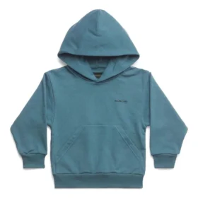 Bavlněná mikina s kapucí s potiskem loga „Blue“ 682019TOVK64005